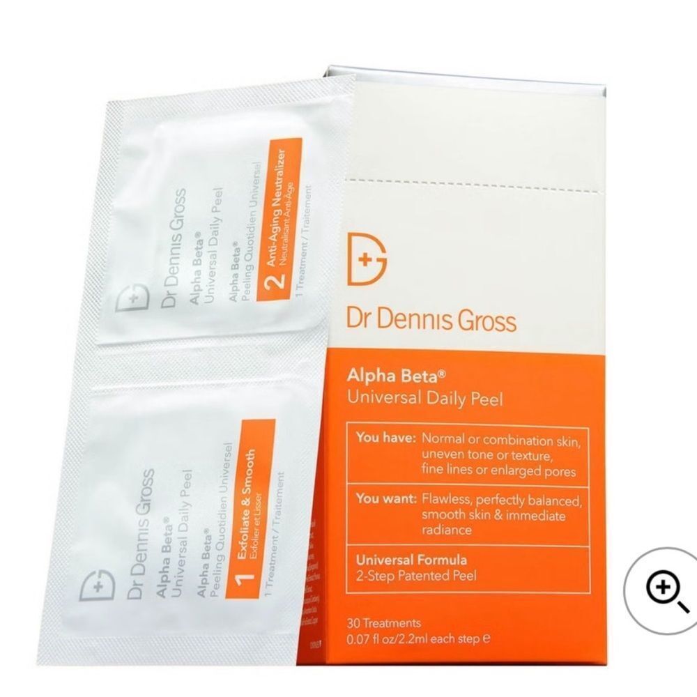 NEW Dr Dennis Gross Universal Daily Peel Pads 32 treatments
